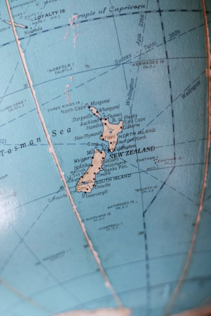 New Zealand on Map
